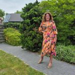 Colour me confident: Orange, green and pink florals in motion
